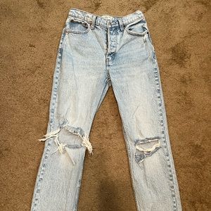 Abercrombie dad jeans